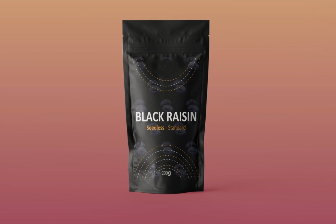 raisins packaging for export review