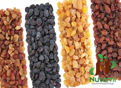 The price and purchase types of organic sun dried raisins
